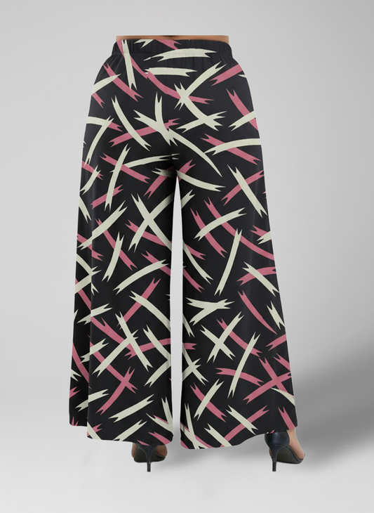 بنطلون كيرفي فلو اوفر سايز